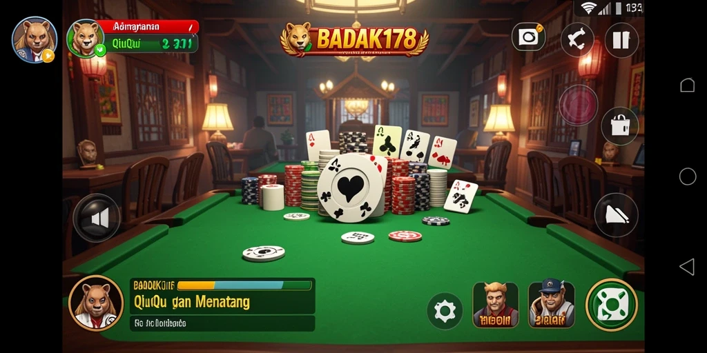 Gameplay seru BADAK178 dengan atmosfer penuh tantangan QiuQiu.