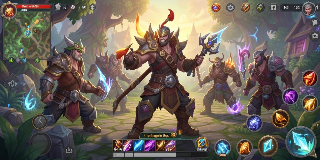 Tampilan gameplay <strong>ID66</strong> yang menakjubkan dalam pertempuran ARPG.