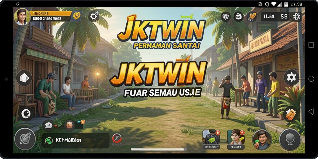 Gameplay JKTWIN yang menyenangkan dan interaktif.