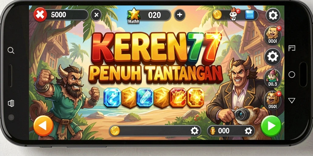 Tampilan gameplay KEREN77 yang seru dan menarik.