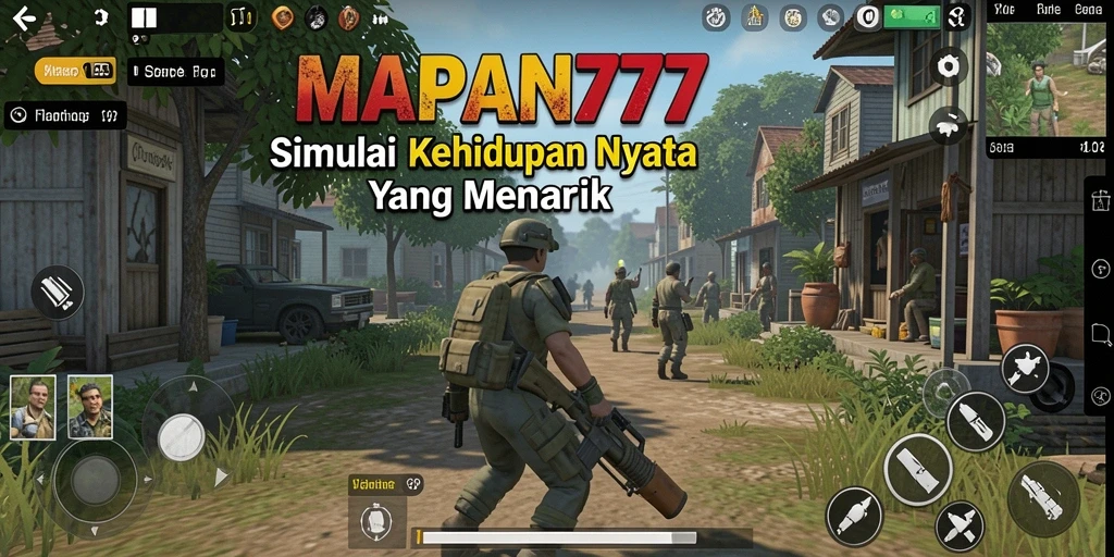 Tampilan gameplay menarik dari MAPAN777 yang menggambarkan simulasi kehidupan.