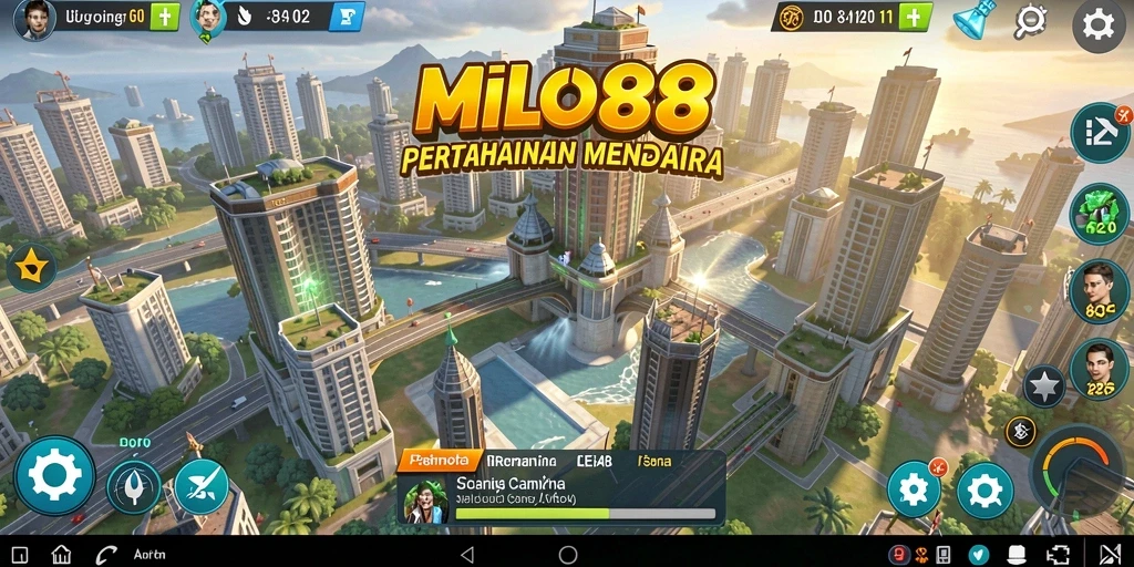 Tampilkan gameplay Tower Defense yang menegangkan di MILO88.