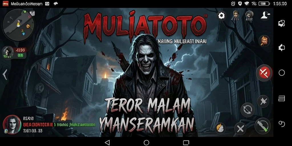 Screenshot gameplay menampilkan ketegangan di momen-momen kritis.