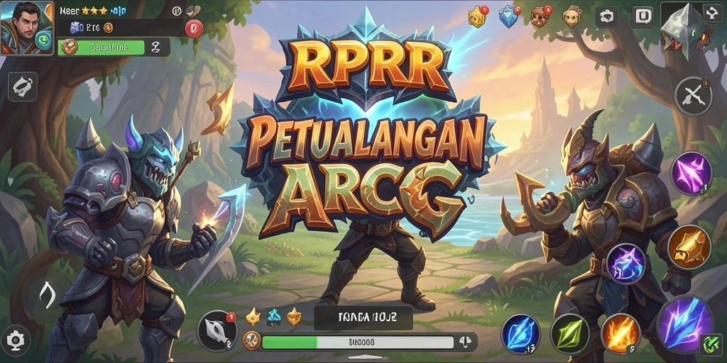 Tampilan gameplay RPRR yang menegangkan dan seru dalam dunia ARPG.
