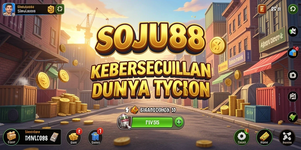 Tampilan gameplay menarik dari SOJU88 yang menunjukkan dinamika bisnis Tycoon.
