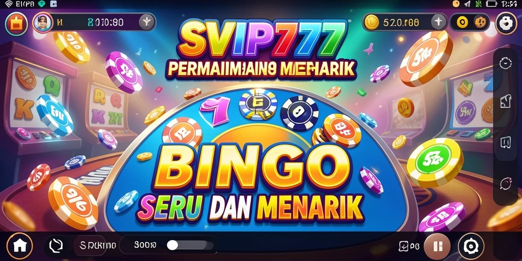 Tampilan gameplay seru di SVIP777 dengan berbagai variasi Bingo.
