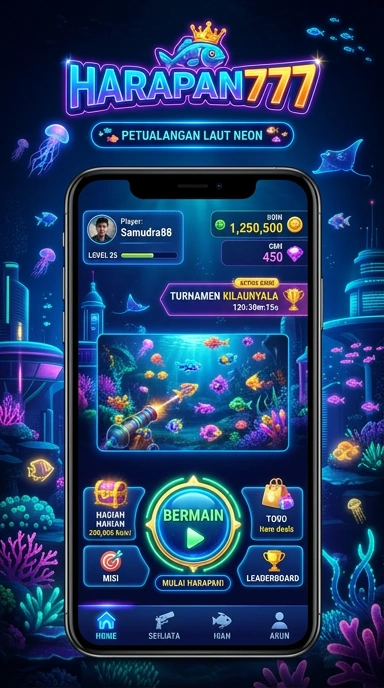 Pengaturan aplikasi harapan777 yang mudah diakses dan intuitif.